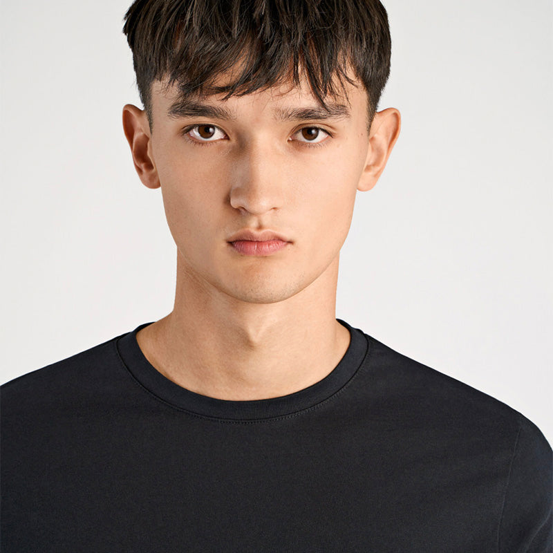 T-shirt Relaxed fit, Sort