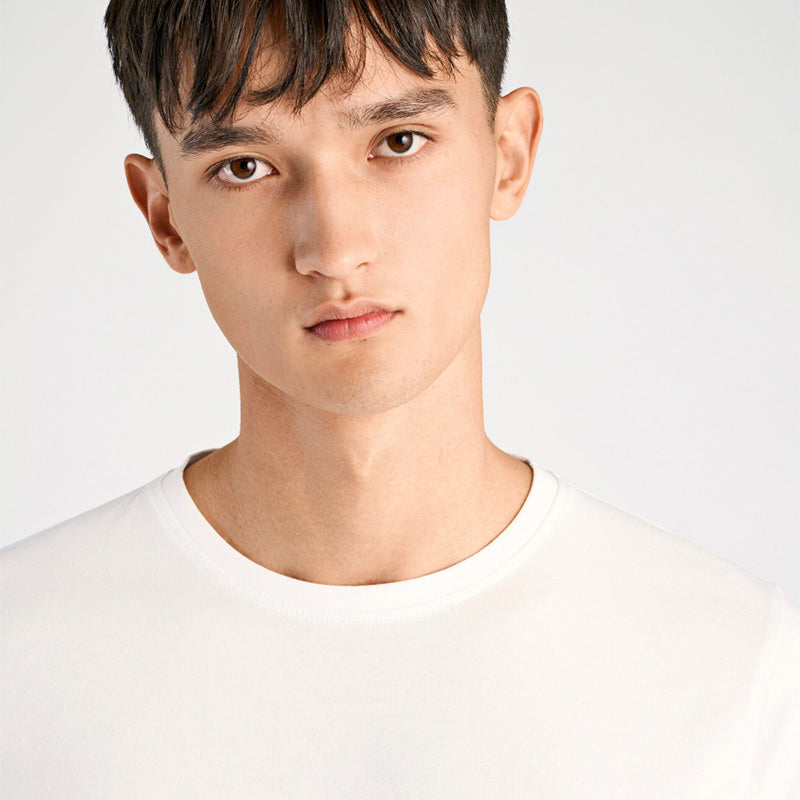 T-shirt Relaxed fit, Hvid