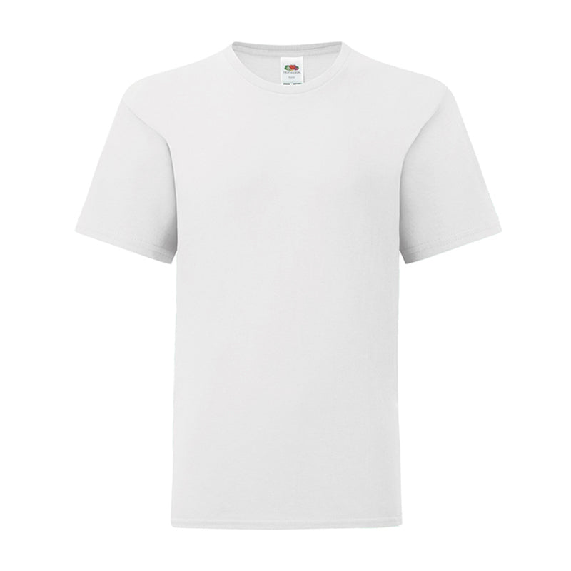 Kids Iconic T, Hvid