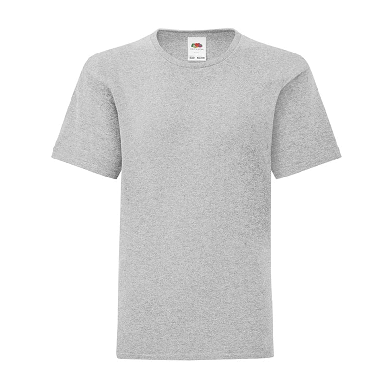 Kids Iconic T, Gråmeleret
