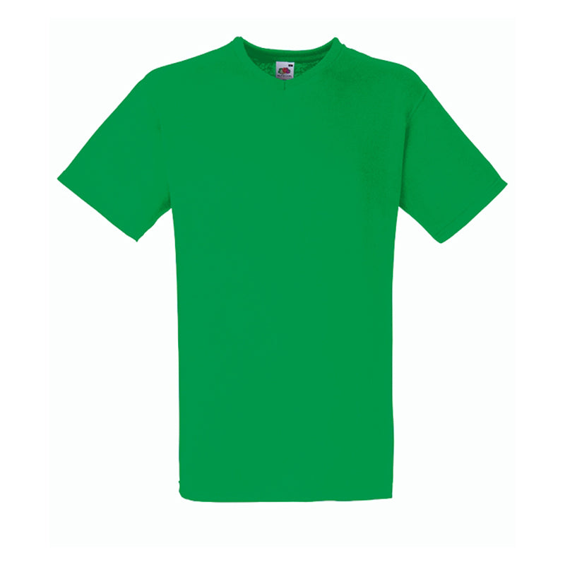Valueweight V Neck Tee, Grøn