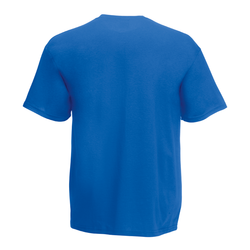 Valueweight V Neck Tee, Kongeblå