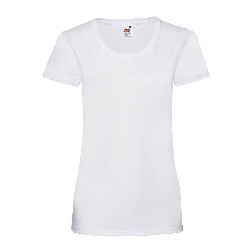 Ladies Valueweight T, Hvid