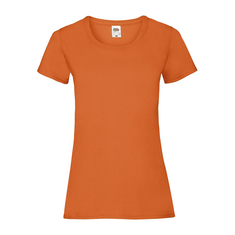 Ladies Valueweight T, Orange