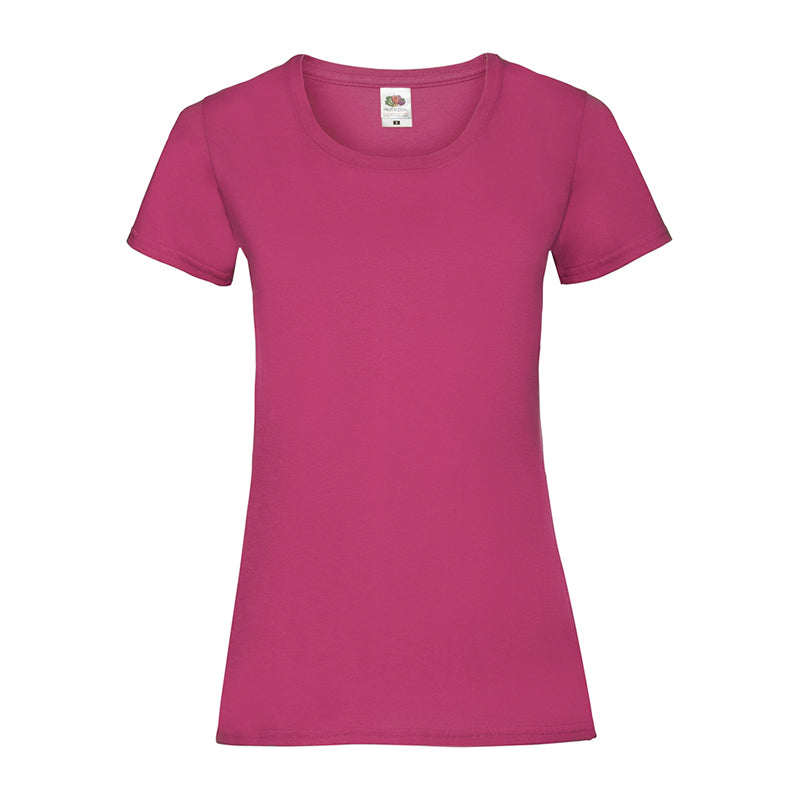 Ladies Valueweight T, Lyserød