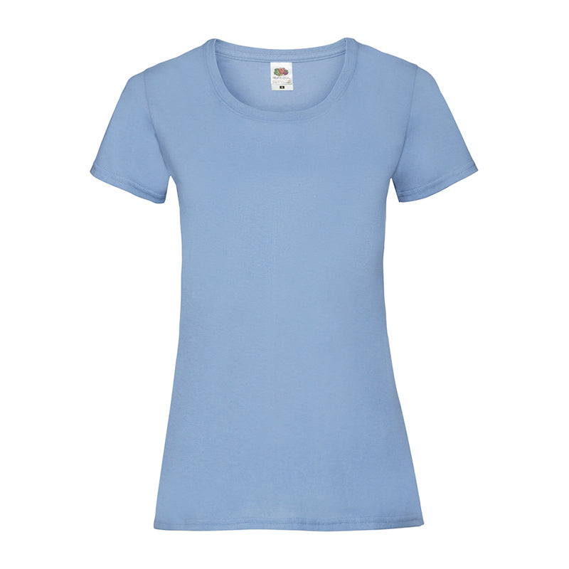 Ladies Valueweight T, Lyseblå