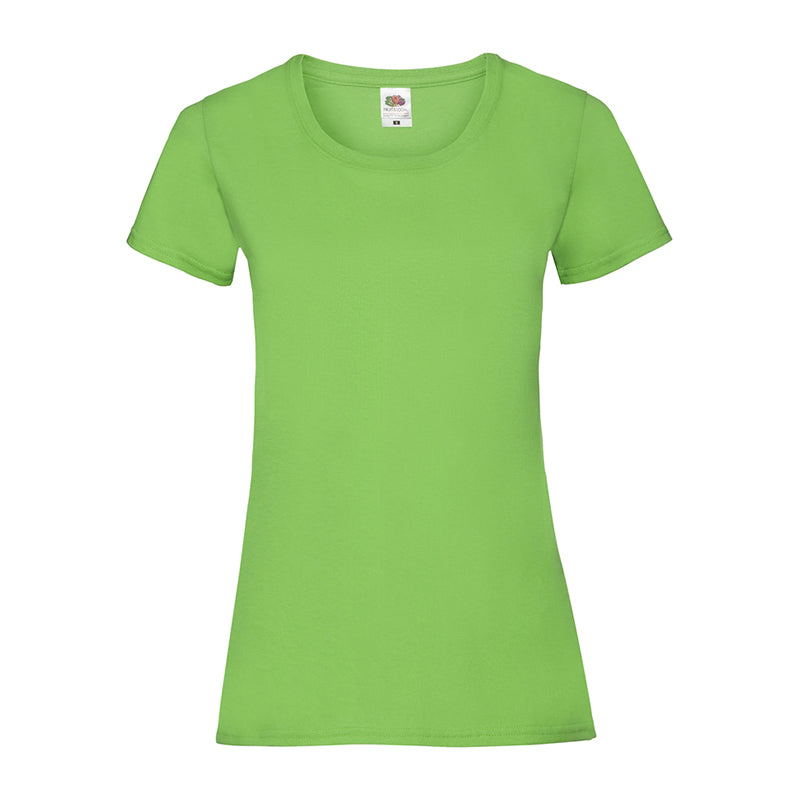 Ladies Valueweight T, Lime