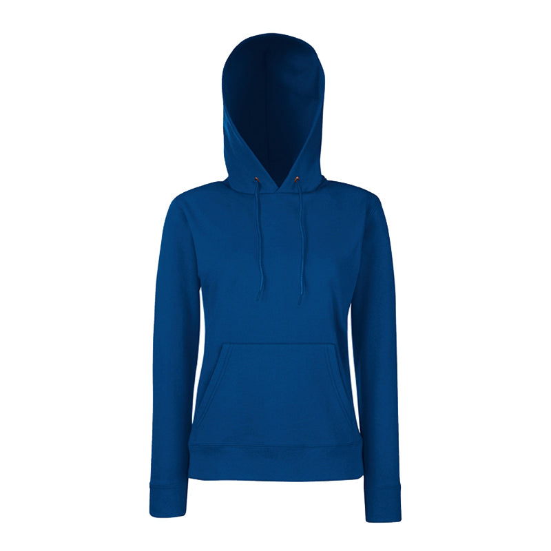 Ladies Classic Hooded Sweat, Navy