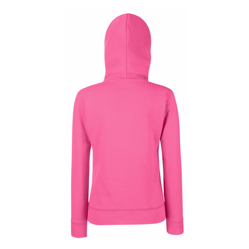 Ladies Classic Hooded Sweat, Lyserød