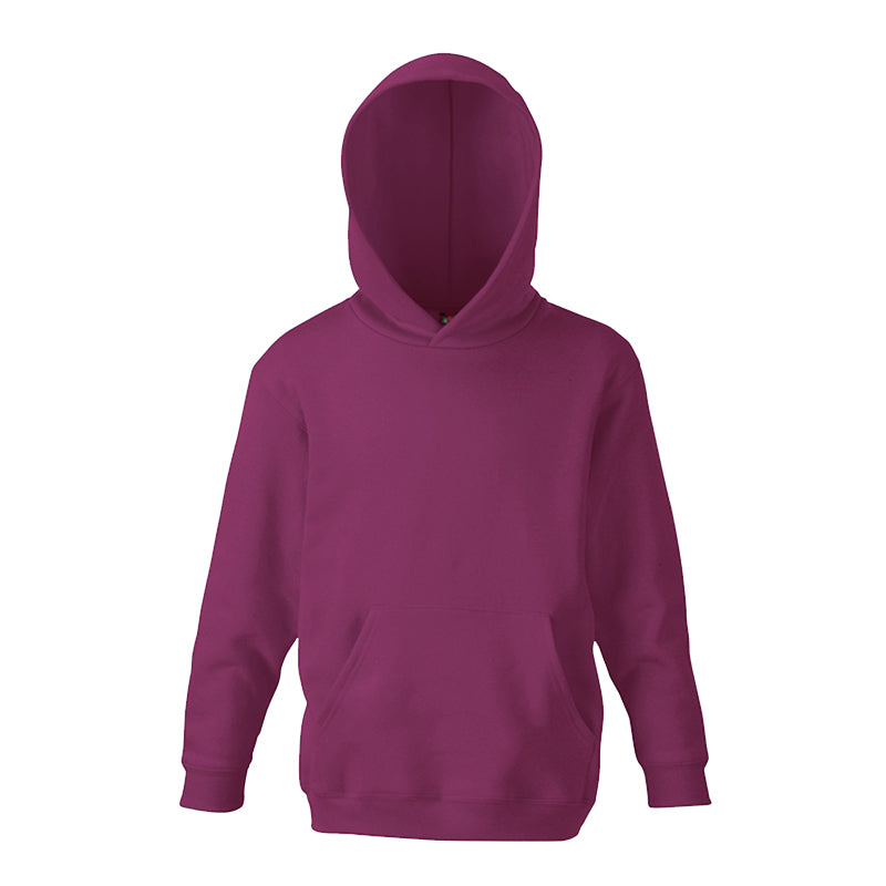 Kids Hooded Sweat, Bordeaux