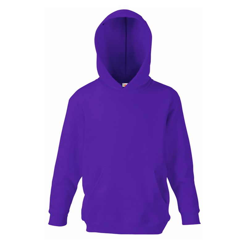 Kids Hooded Sweat, Lilla