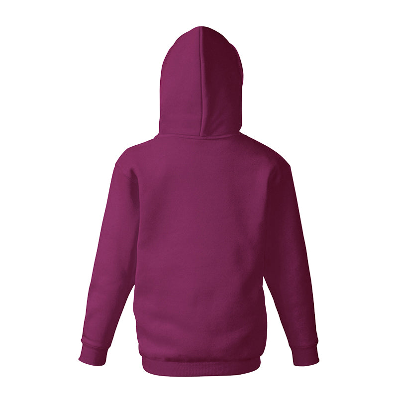 Kids Hooded Sweat, Bordeaux