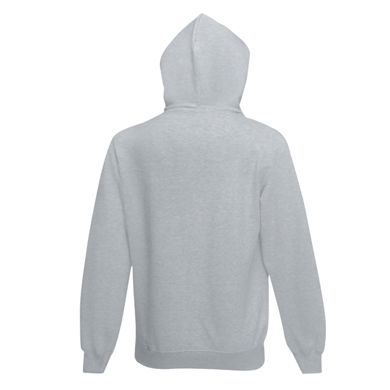 Kids Hooded Sweat, Gråmeleret