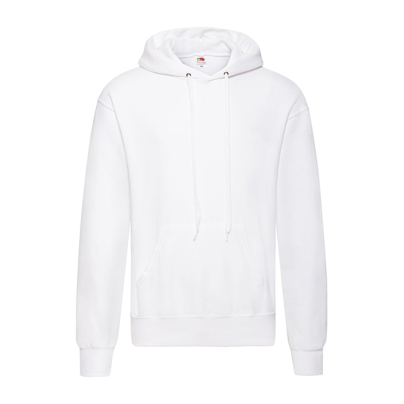 Classic Hooded Sweat, Hvid