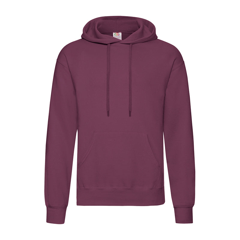 Classic Hooded Sweat, Bordeaux