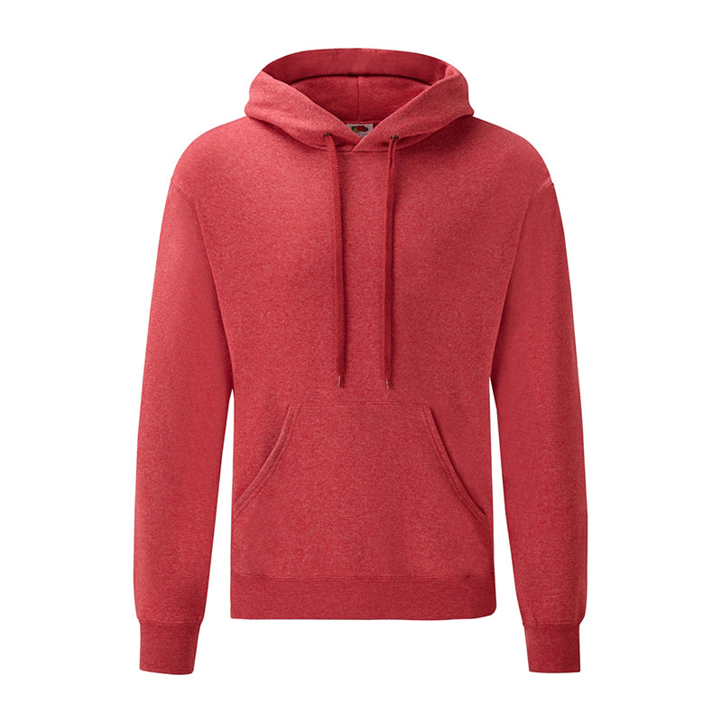 Classic Hooded Sweat, Rødmeleret
