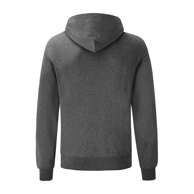 Classic Hooded Sweat, Mørk gråmeleret