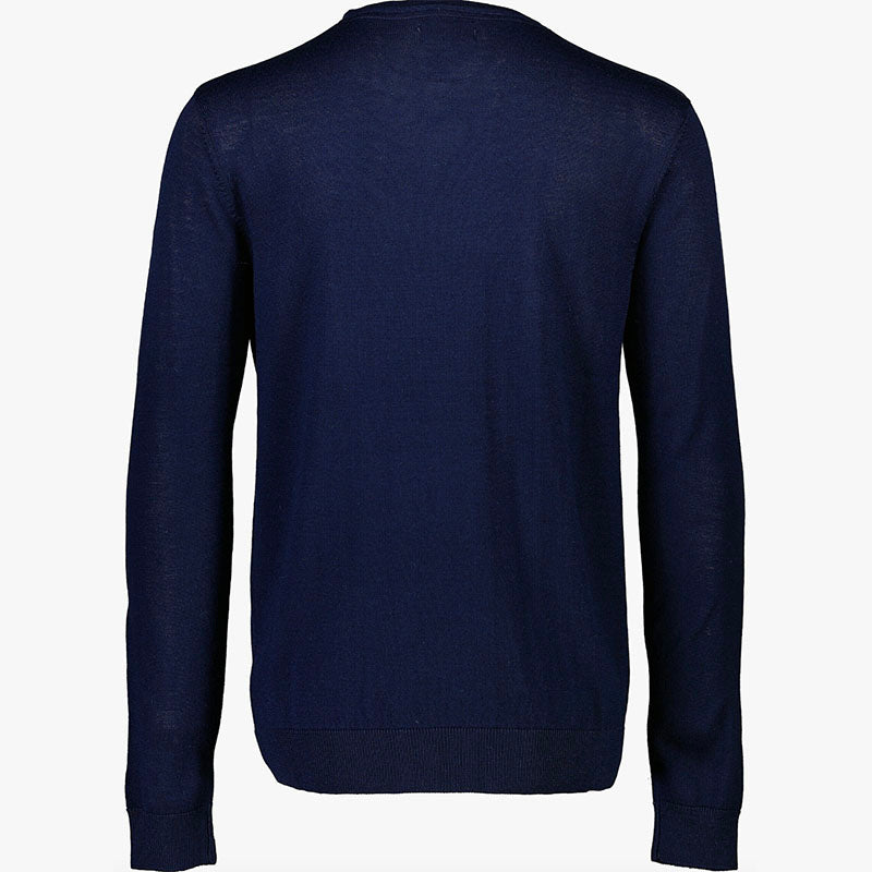 Striktrøje Merinould, Navy