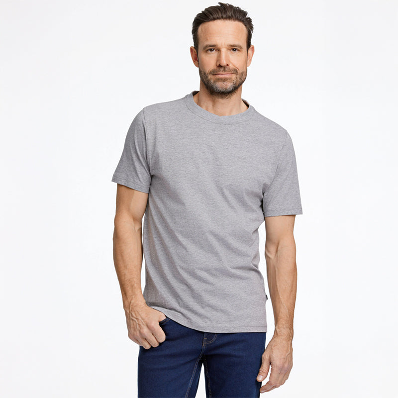 T-shirt Comfort Fit, Gråmeleret