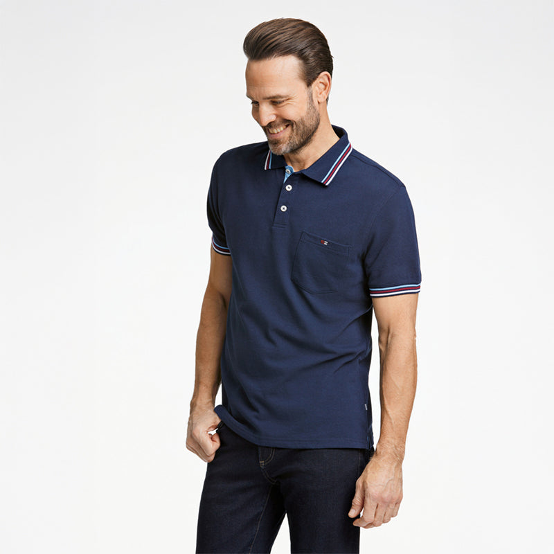 Poloshirt Comfort Fit, Navy