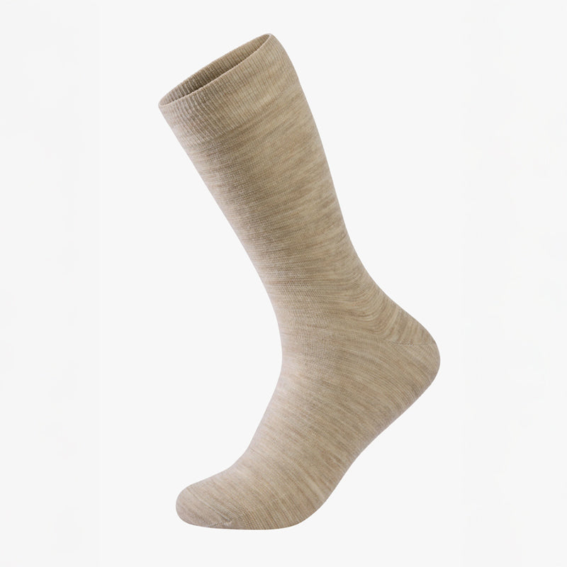 Strømper Uld/Bomuld, Beige