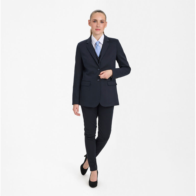 Extreme Flexibility Dame Modern Fit Blazer, Navy