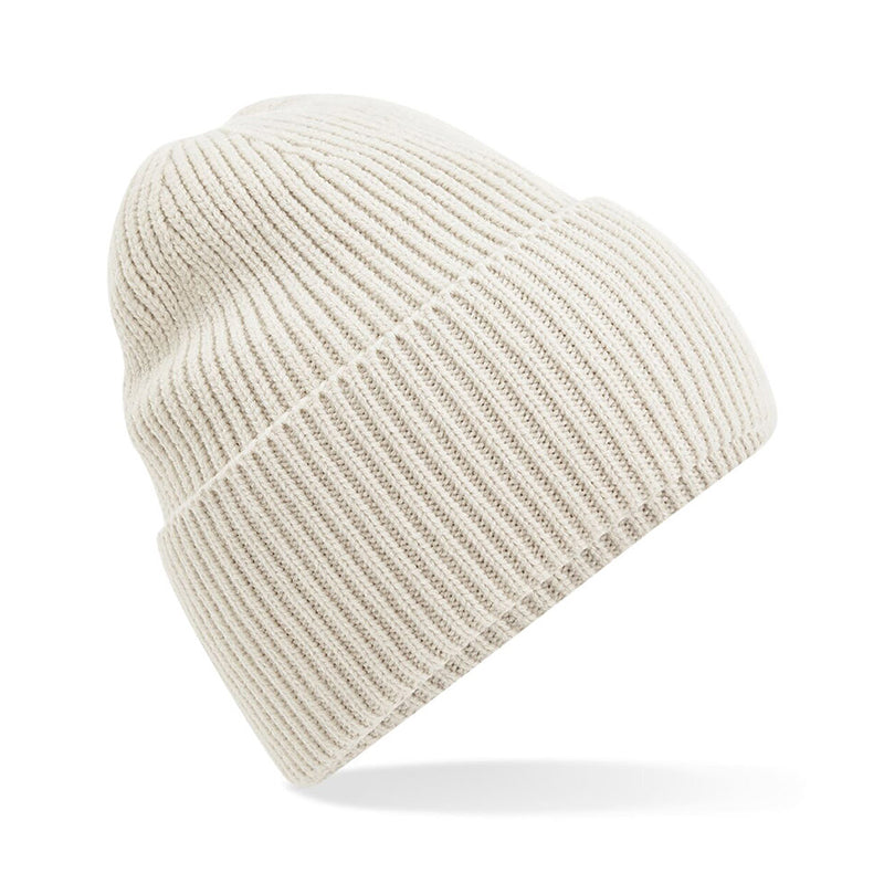 Oversized Cuffed Beanie, Creme