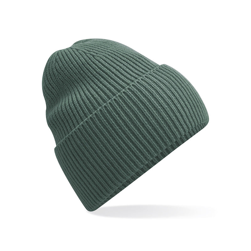 Oversized Cuffed Beanie, Grøn