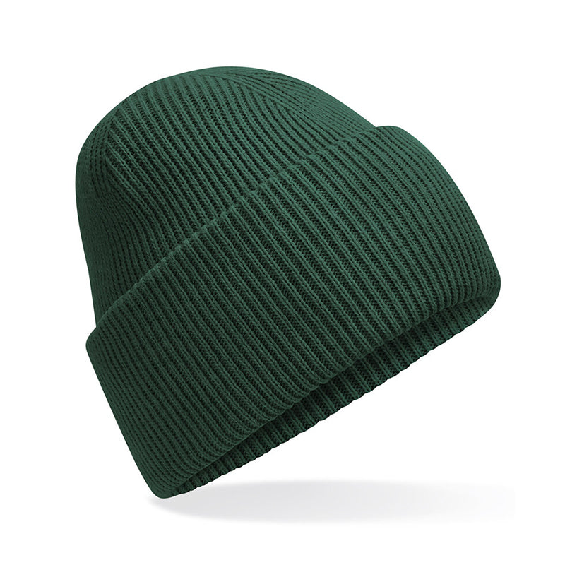 Classic Engineered Deep Cuffed Beanie, Flaskegrøn