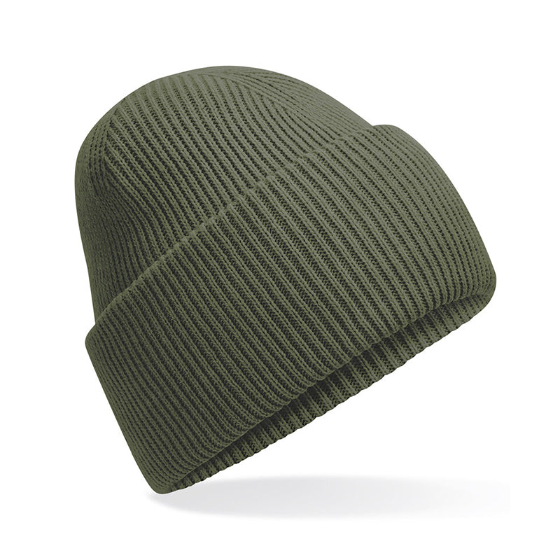 Classic Engineered Deep Cuffed Beanie, Olivengrøn