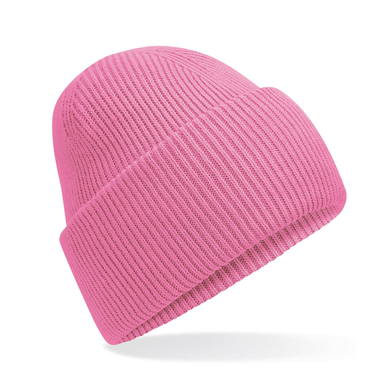 Classic Engineered Deep Cuffed Beanie, Pink