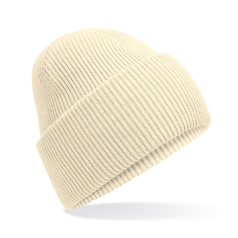 Classic Engineered Deep Cuffed Beanie, Off-white