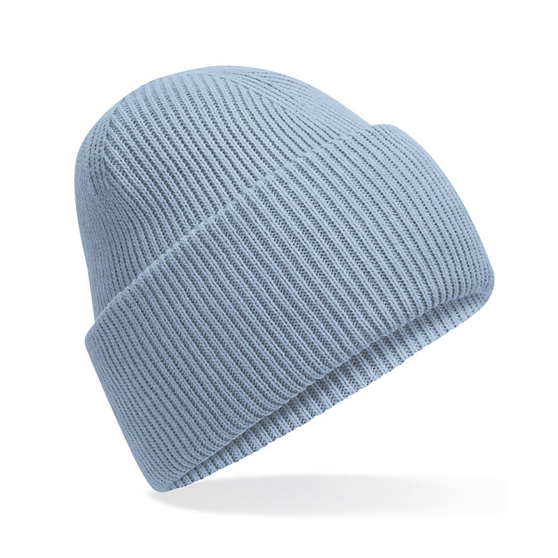 Classic Engineered Deep Cuffed Beanie, Lyseblå