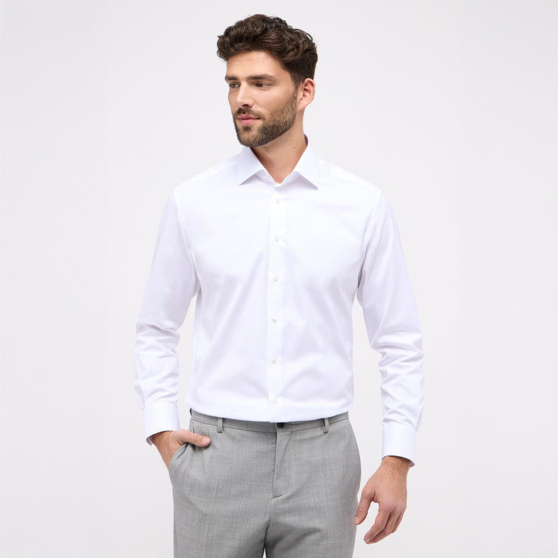 Cover Shirt, Modern Fit Hvid