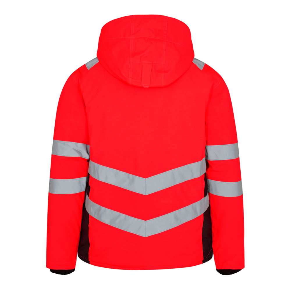 Sikkerheds vinterjakke, Rød