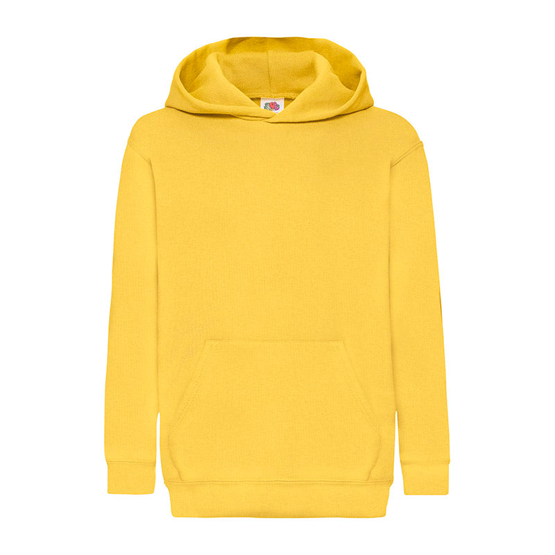 Kids Hooded Sweat, Gul