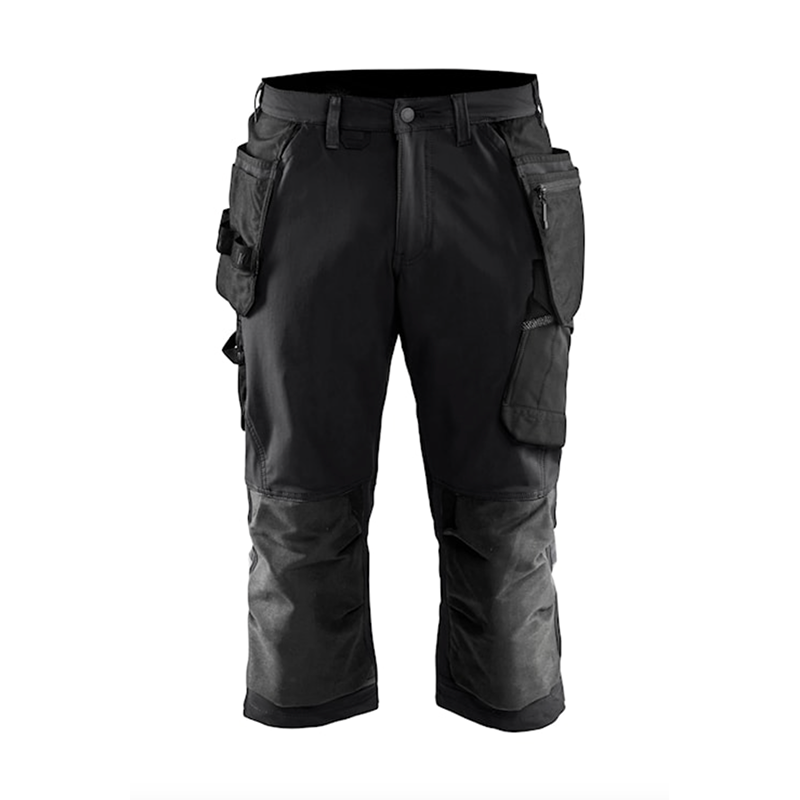 Håndværkerknickers 4-vejs stretch, Sort