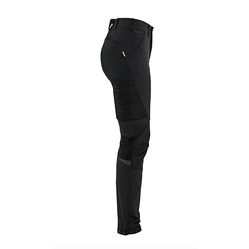 Dame servicebukser 4-vejs stretch, sort
