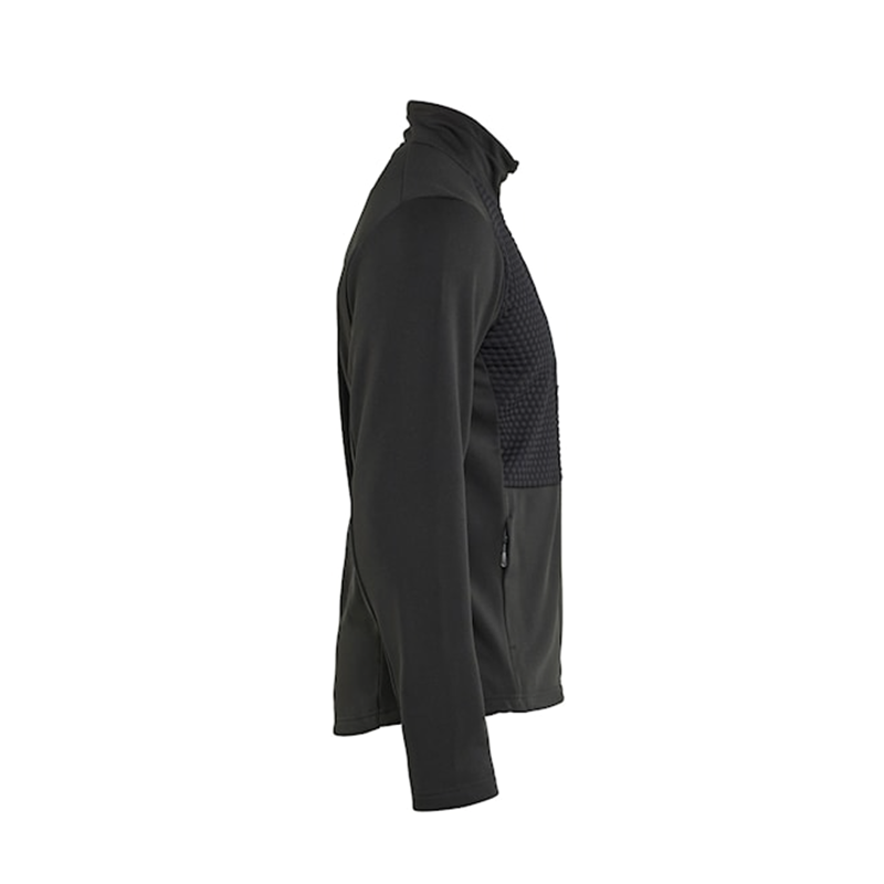 Sweatshirt full-zip, Sort