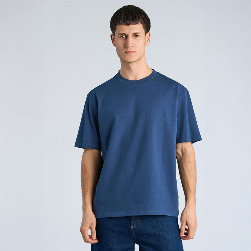 Oversize fit t-shirt, Blå