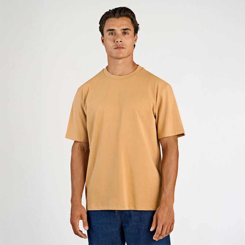 Oversize fit t-shirt, Brun