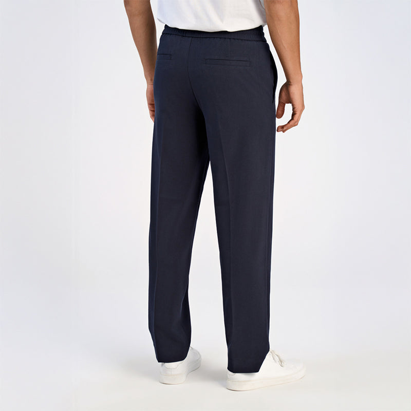 Casual bukser Relaxed Fit, Navy