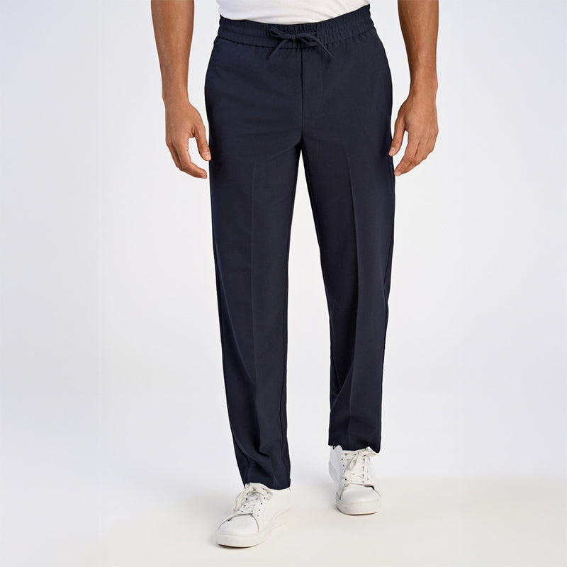 Casual bukser Relaxed Fit, Navy