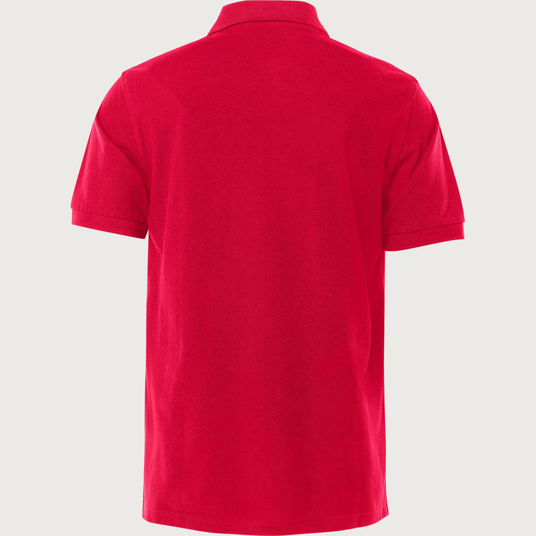 Acode Heavy poloshirt, Rød
