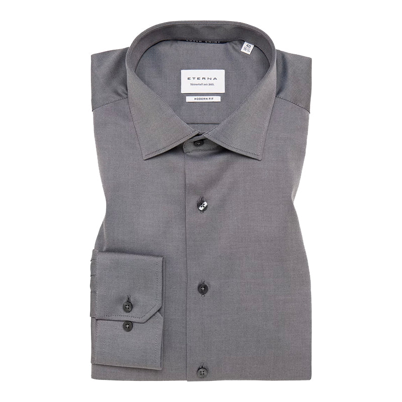 Cover Shirt, Modern Fit Grå