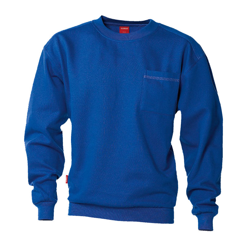 Match sweatshirt, blå