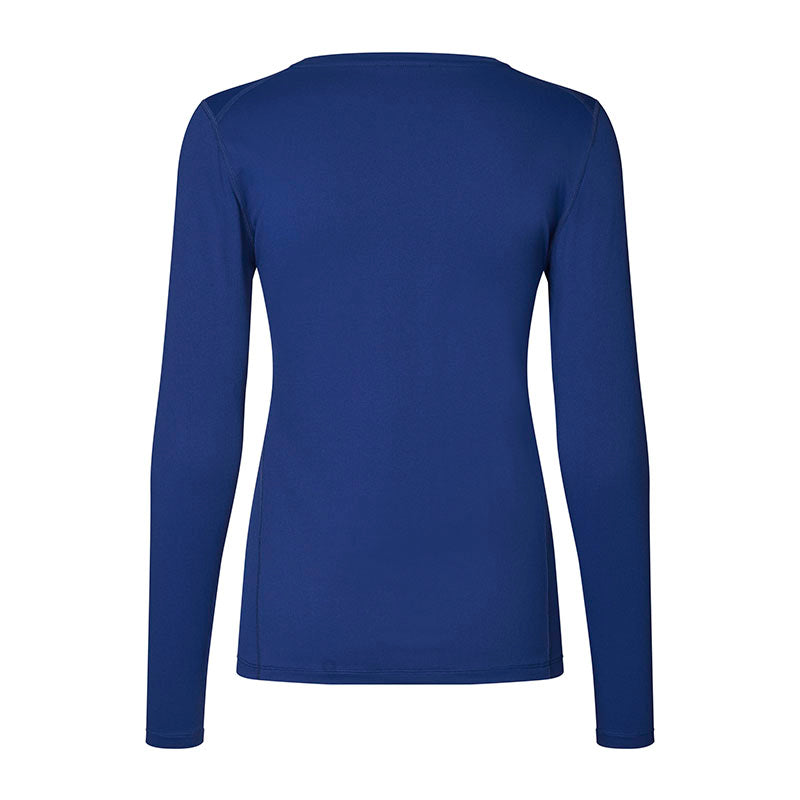 Langærmet Active t-shirt Dame, Navy