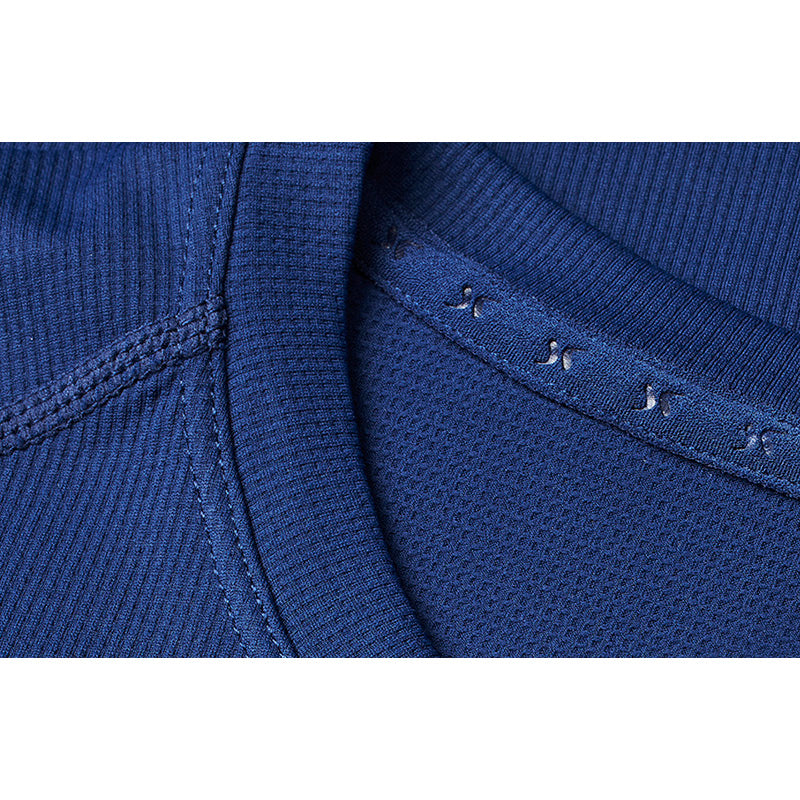 Langærmet Active t-shirt Dame, Navy