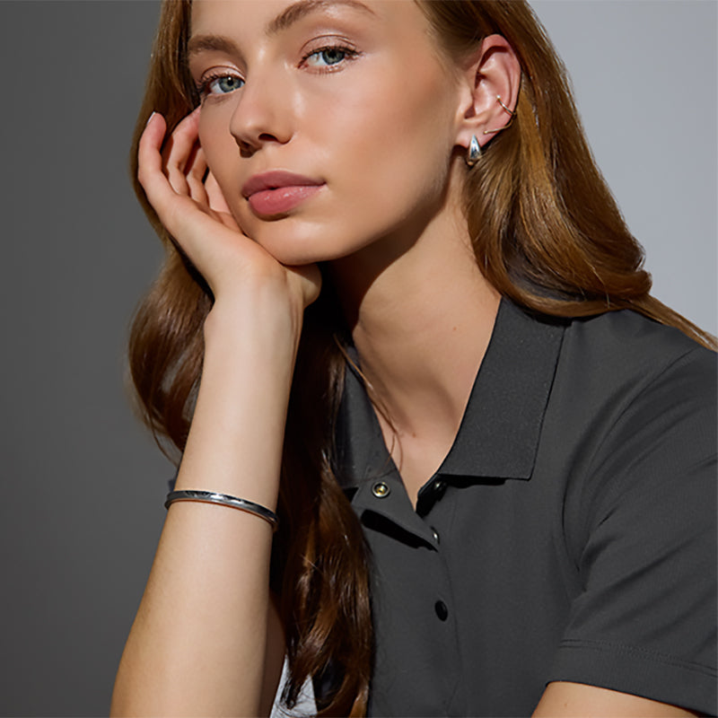 Active Poloshirt Dame, Koksgrå