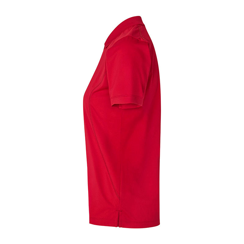 Active Poloshirt Dame, Rød